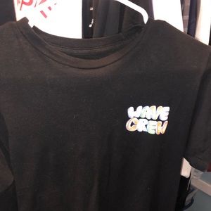 Pink dolphin (Wave Crew) Short tee